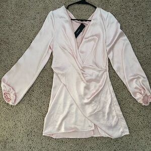 Lulu's Light Pink Mini Dress